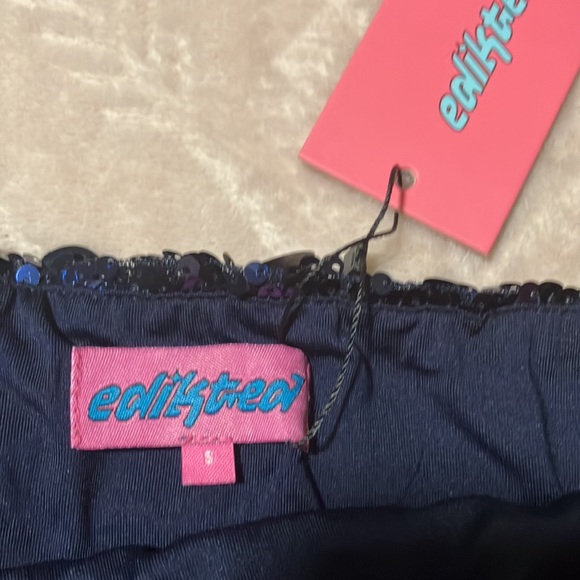 Edikted Sequin Skirt - Picture 3 of 5